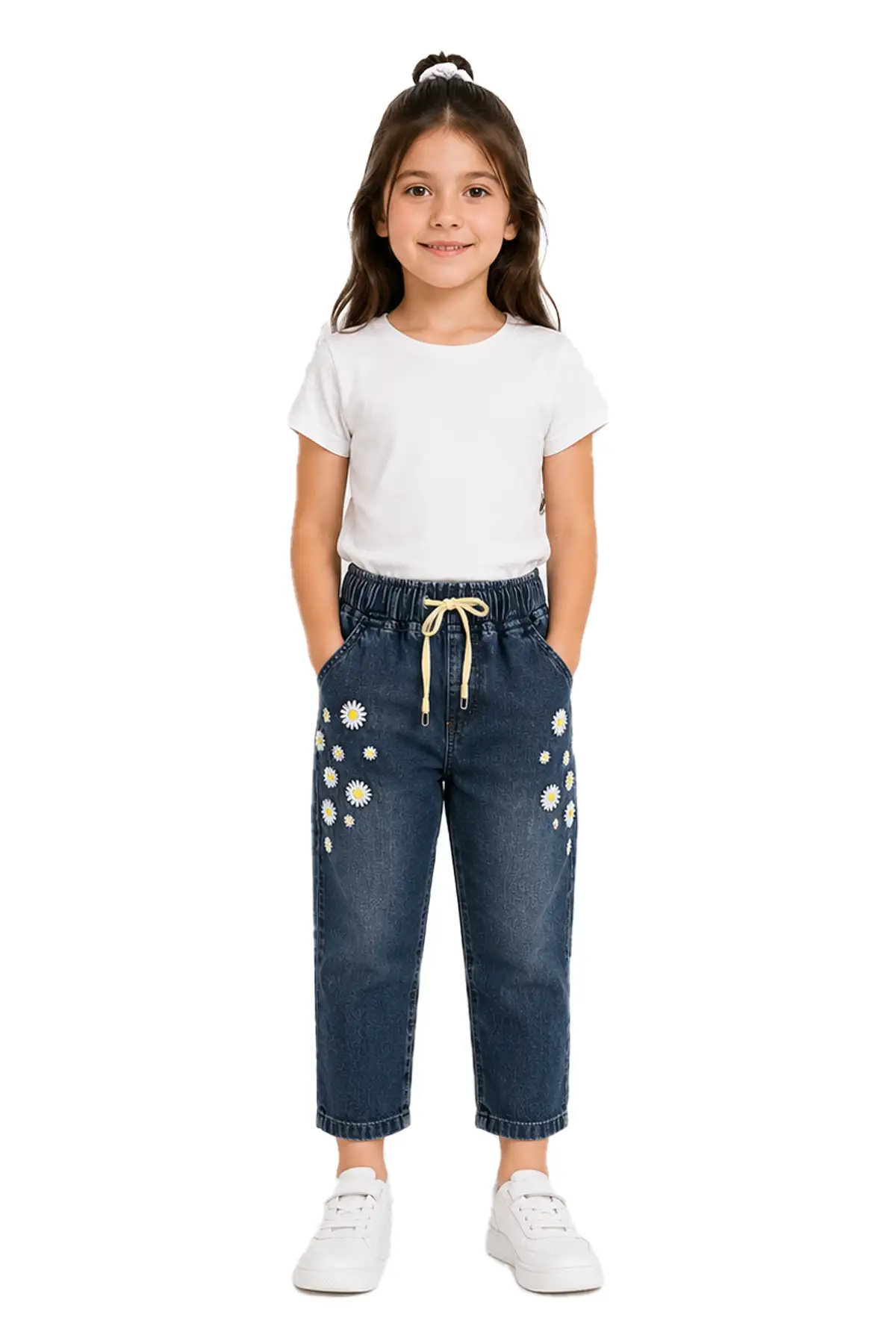 شلوارک دخترانه لی خاکستری تیره (1)